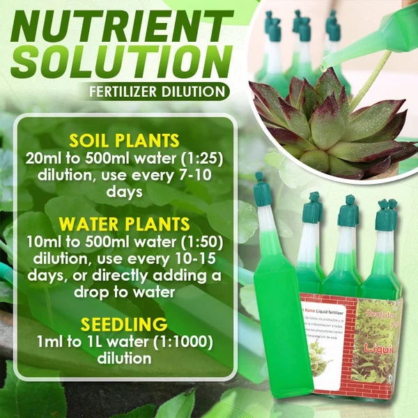 🍀Magic Hydroponic liquid fertilizer🌱