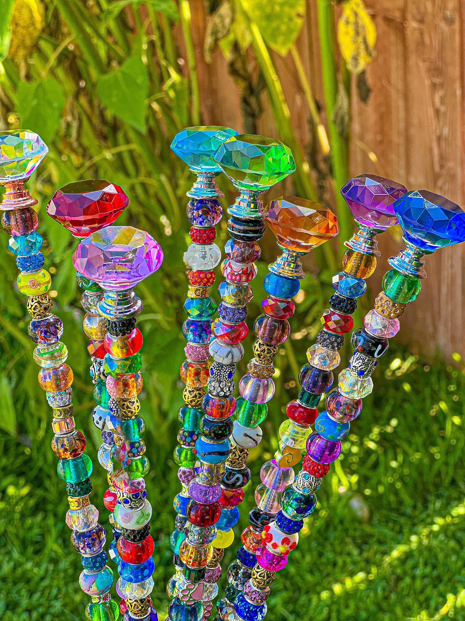 🔥LAST DAY Promotion 49% OFF - Sun Catcher Garden Stakes💎