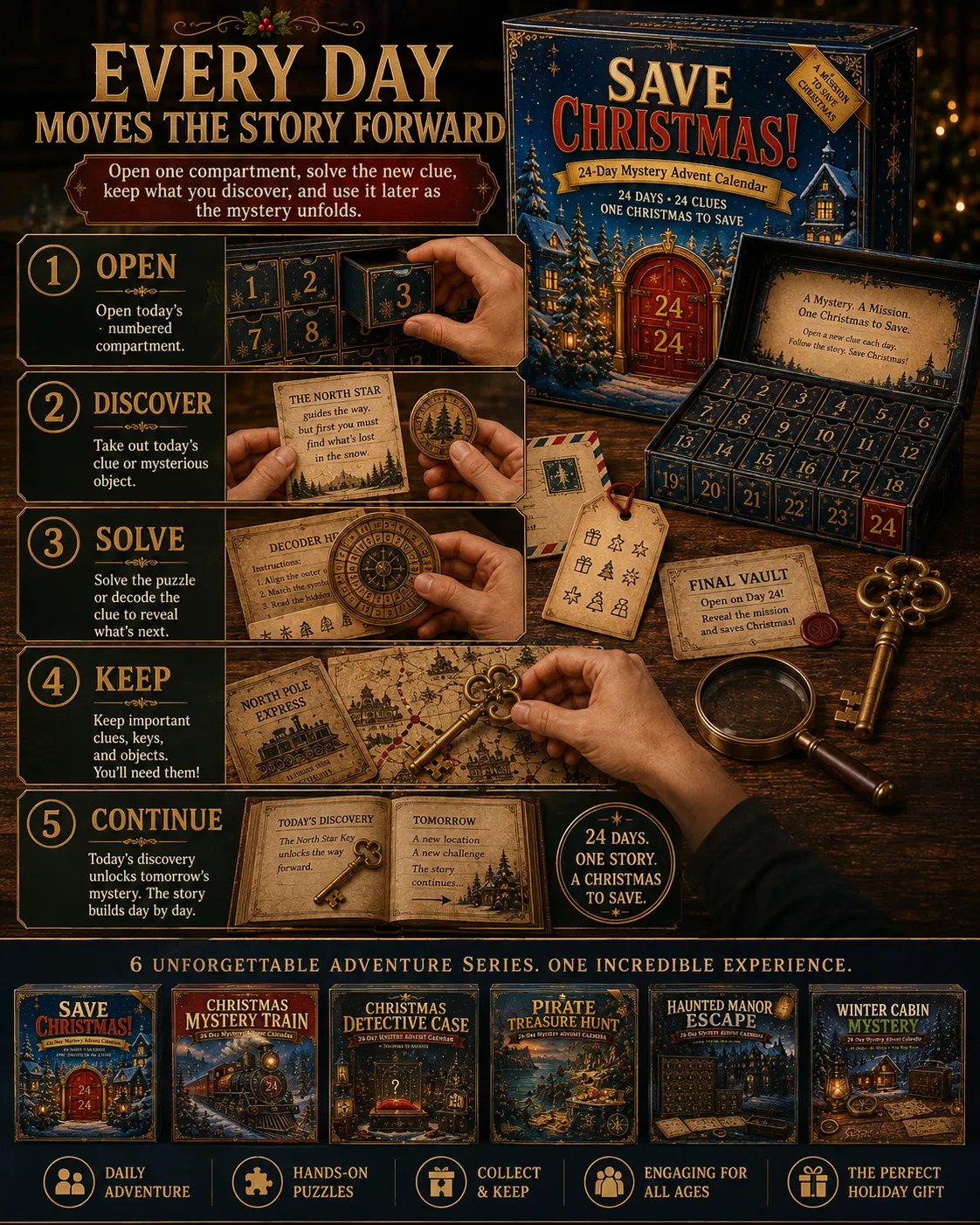 Daily Mystery Clues