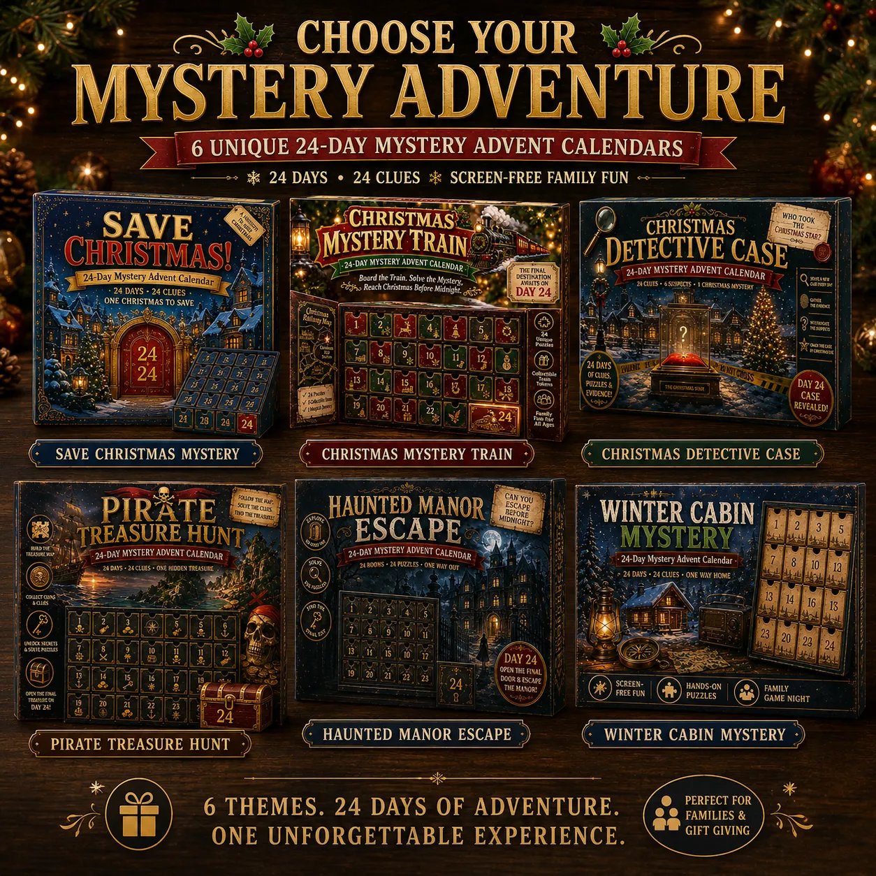 Choose Your Mystery Advent Calendar
