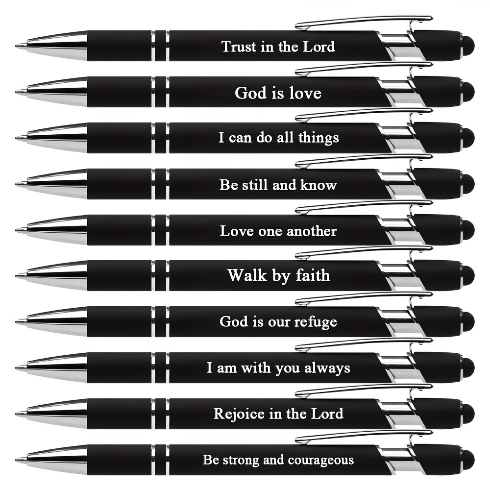 Bible Verses 10-Piece Ballpoint Pen Set🖊