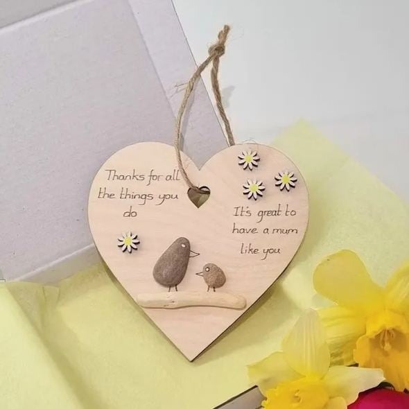 🔥LAST DAY HOT SALE- 💝Precious Wooden Heart Decorations Gift🎁✨