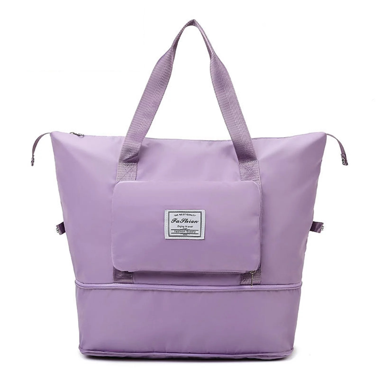 Moisture-proof double-layer large-capacity travel bag