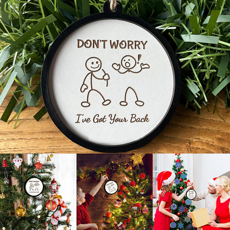 🎄Funny Wooden Tree Ornament