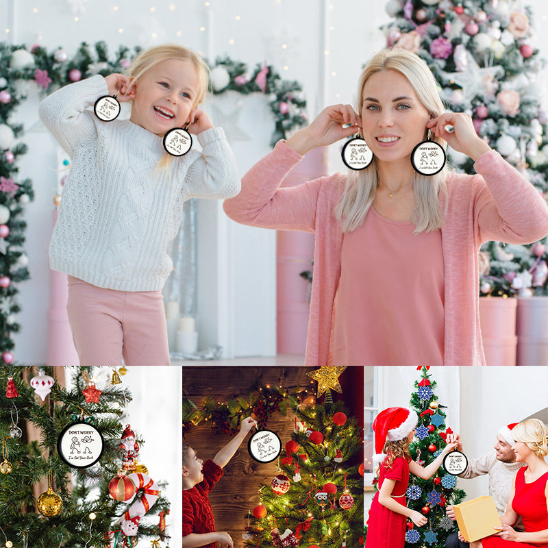 🎄Funny Wooden Tree Ornament