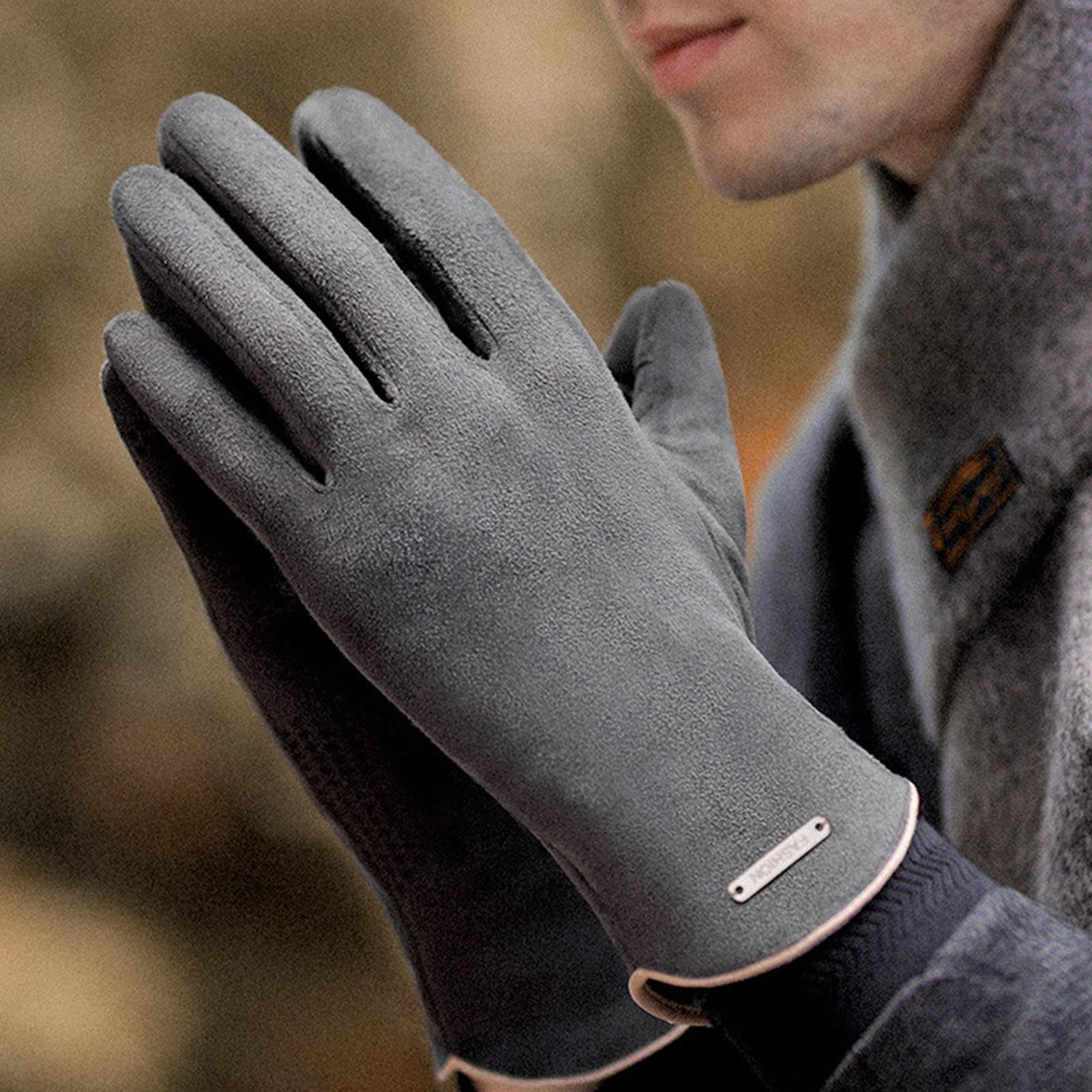 Fingerless Touch Screen Non Slip Waterproof Gloves