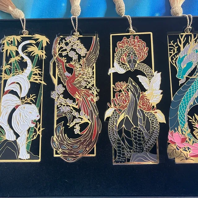 THE FOUR GUARDIANS METAL BOOKMARK BOX SET