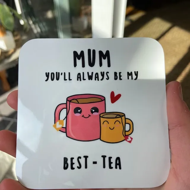 🎁Mum Best-Tea Mug And Coaster Set
