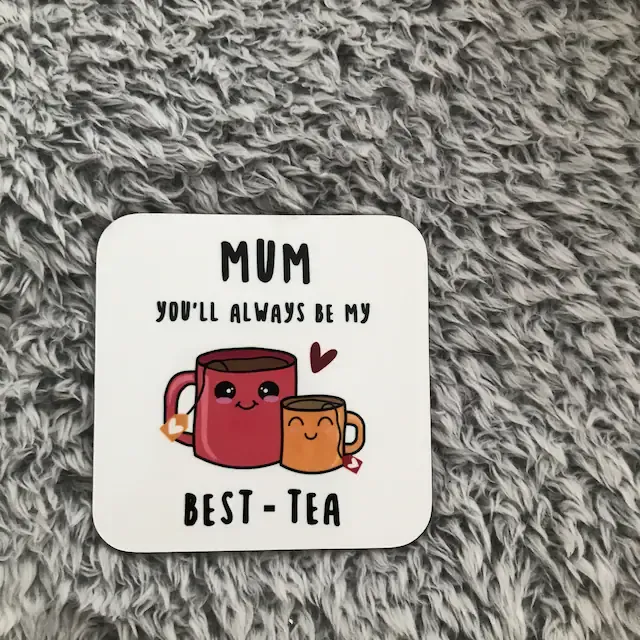 🎁Mum Best-Tea Mug And Coaster Set