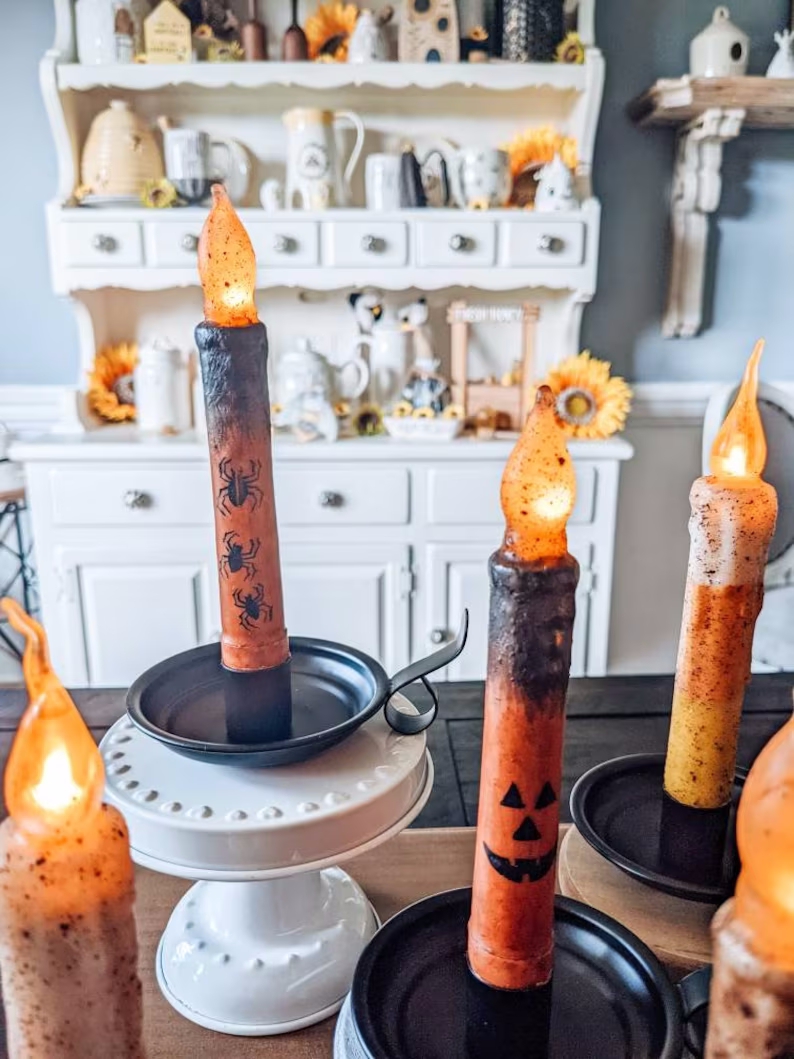 🔥Last Day Promotion 49% OFF-Halloween Vintage Candle Lights🎃