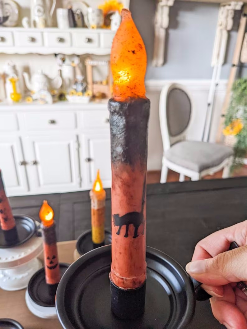 🔥Last Day Promotion 49% OFF-Halloween Vintage Candle Lights🎃