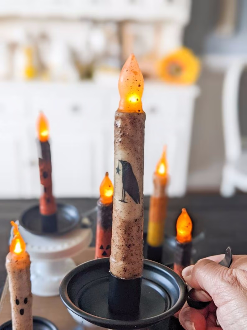 🔥Last Day Promotion 49% OFF-Halloween Vintage Candle Lights🎃