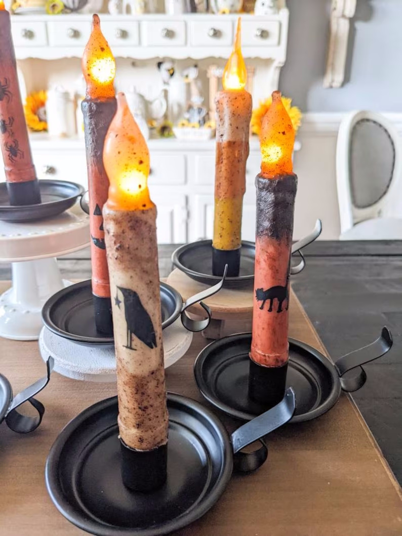 🔥Last Day Promotion 49% OFF-Halloween Vintage Candle Lights🎃