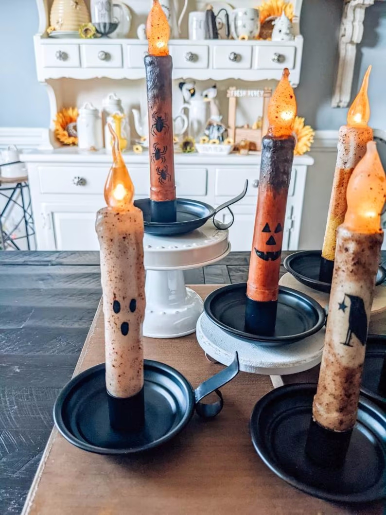 🔥Last Day Promotion 49% OFF-Halloween Vintage Candle Lights🎃
