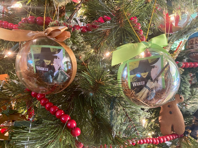 Wicked Movie Christmas Ornament