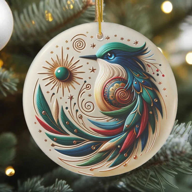 🎅CHRISTMAS SALE 50% OFF🎄Bird Of Many Colors Christmas Ornament🐦