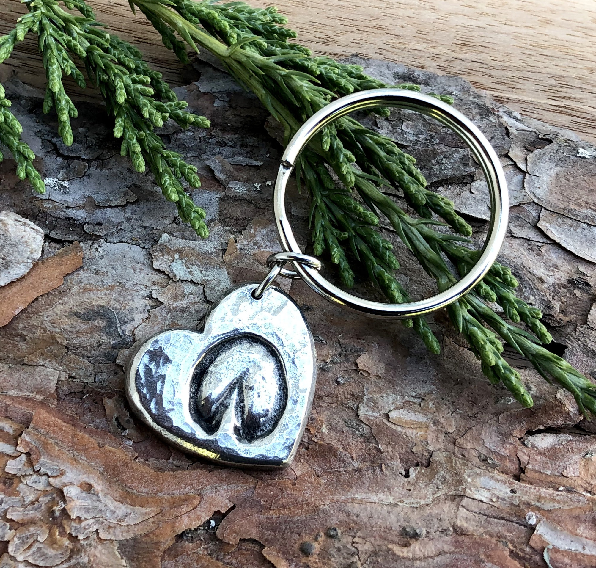 Running Horse Key Ring