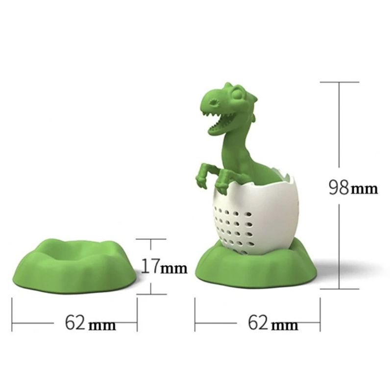 ✅Fun And Practical Gift🎁 - 💡Dinosaur Tea Maker🔆