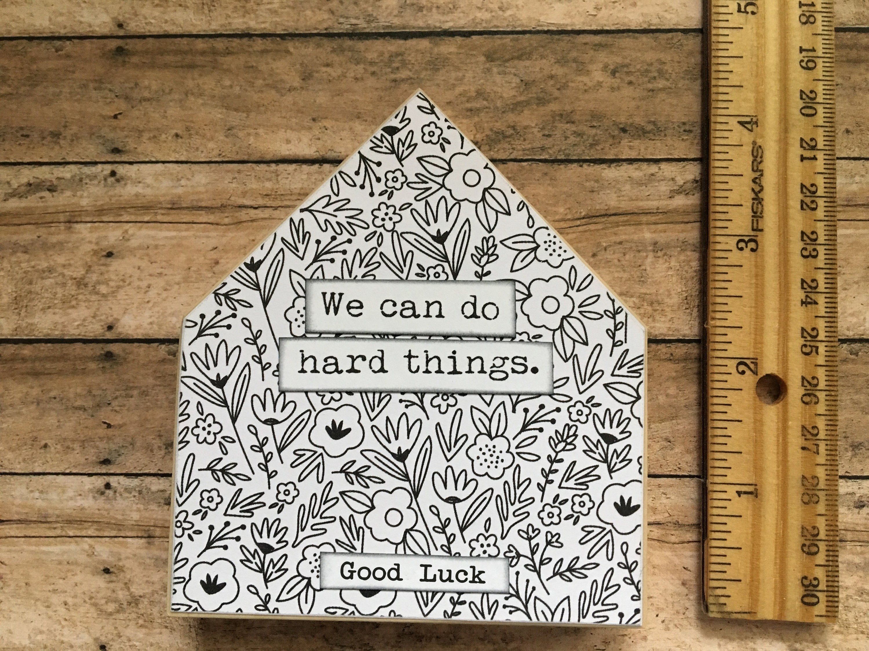 👼INSPIRATIONAL WOOD HOUSE SIGN🎨