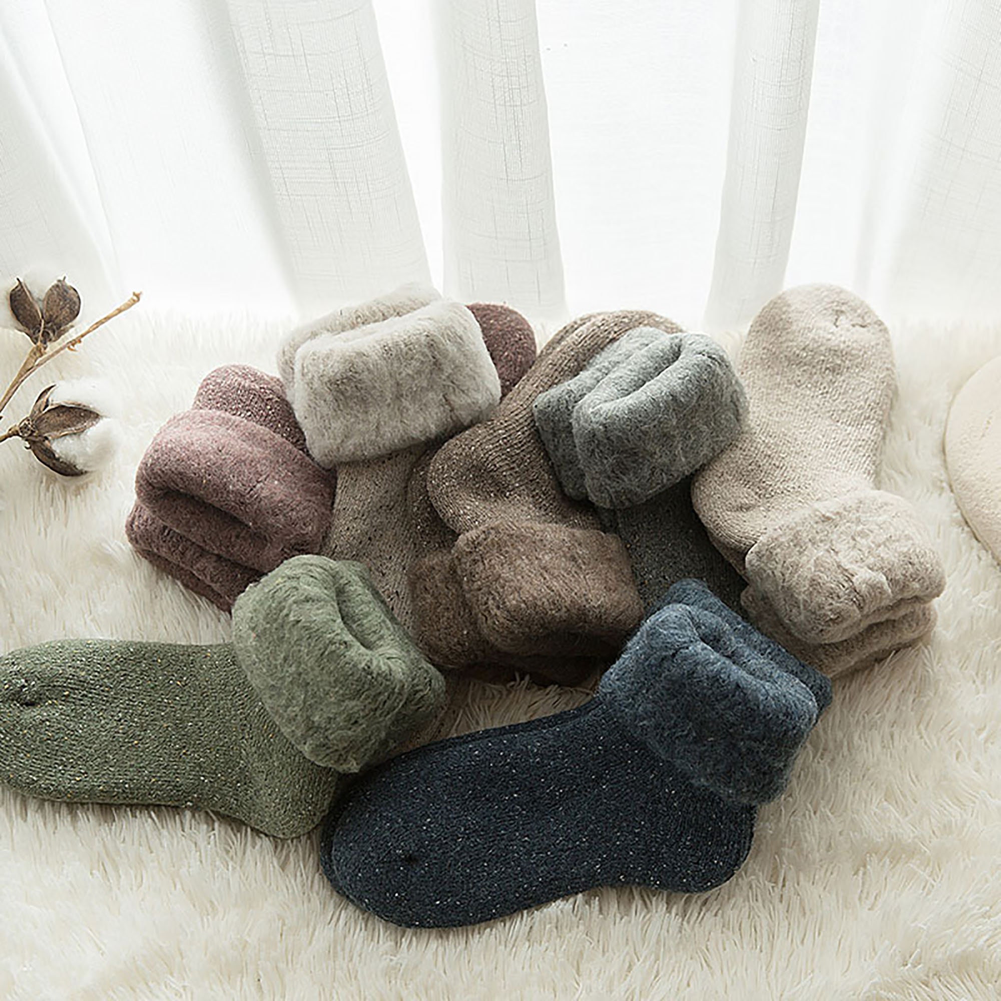 Women Warm and Cozy Winter Sleeping Socks