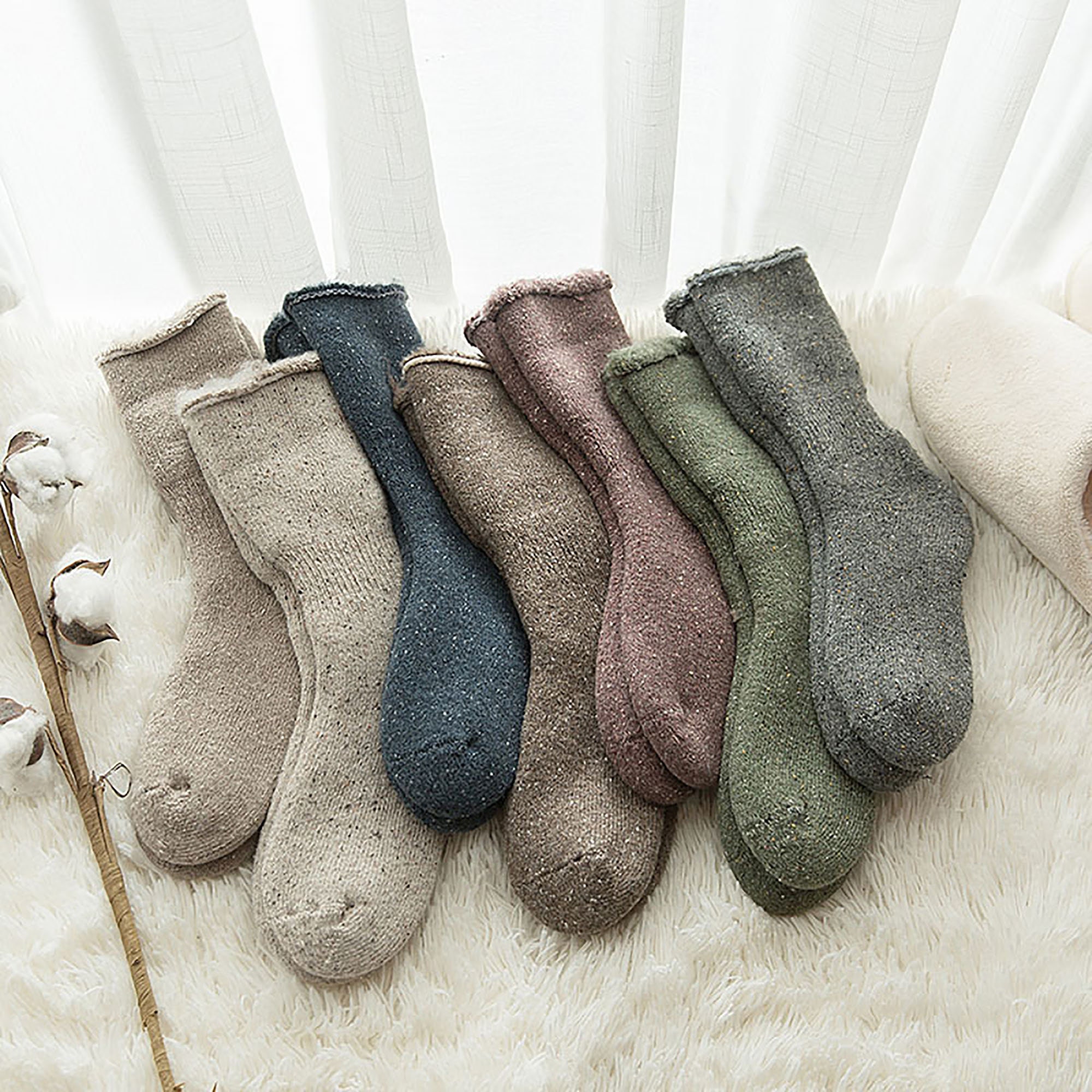 Women Warm and Cozy Winter Sleeping Socks