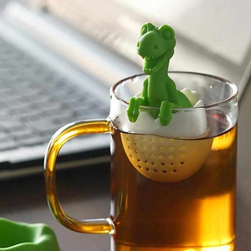 ✅Fun And Practical Gift🎁 - 💡Dinosaur Tea Maker🔆