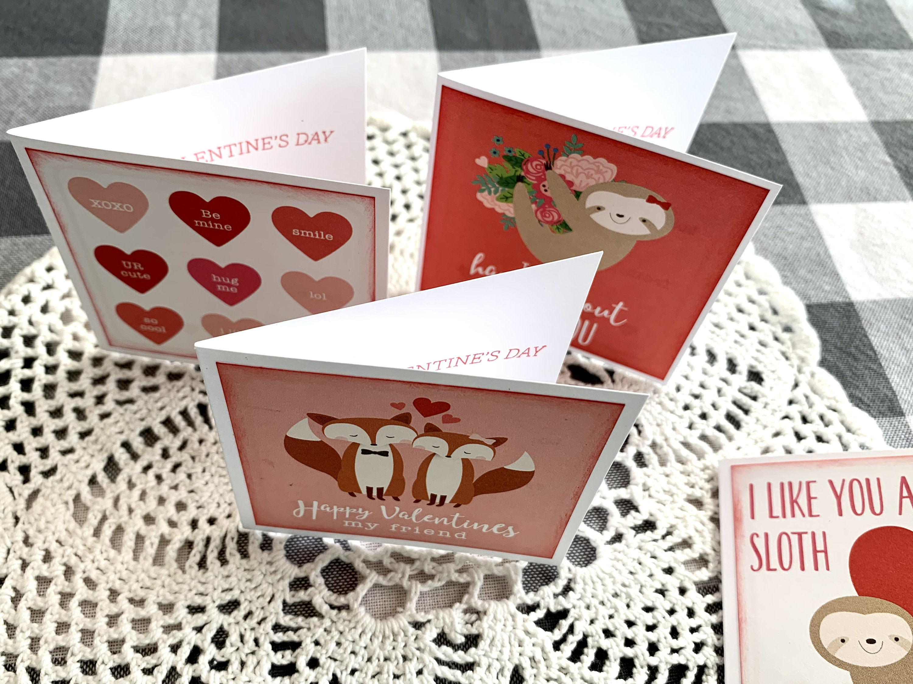 🎈Interesting Valentine's Day Classroom、Thanks Greeting Cards💌