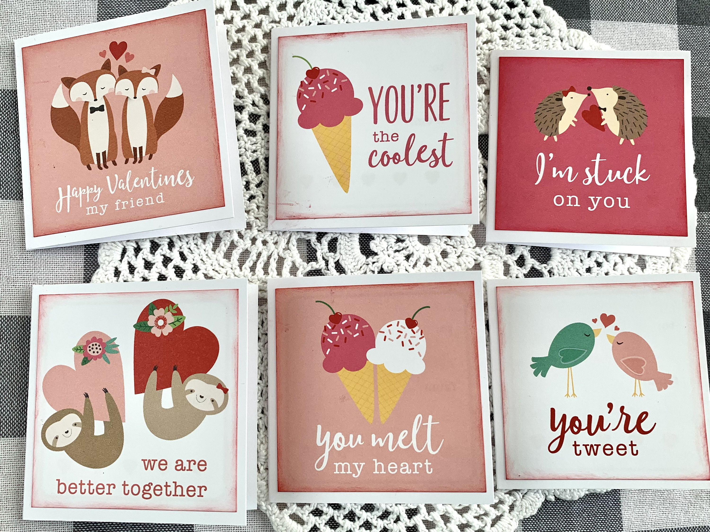 🎈Interesting Valentine's Day Classroom、Thanks Greeting Cards💌