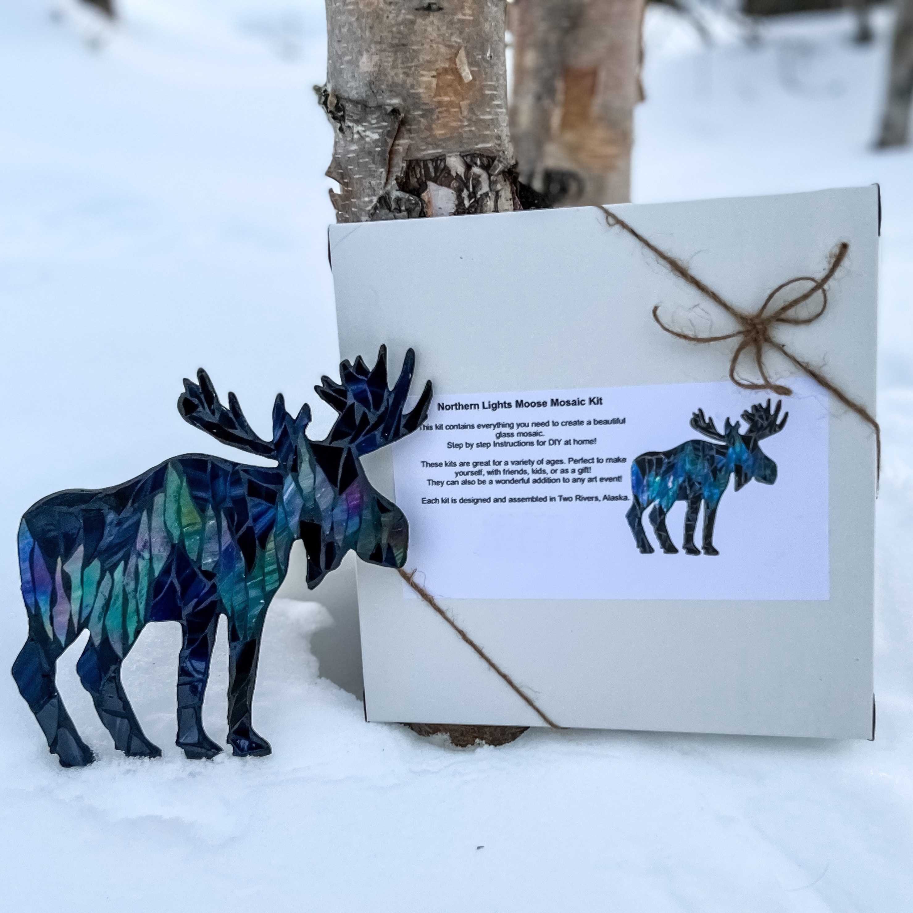 Range Glass Mosaic Decorative Box