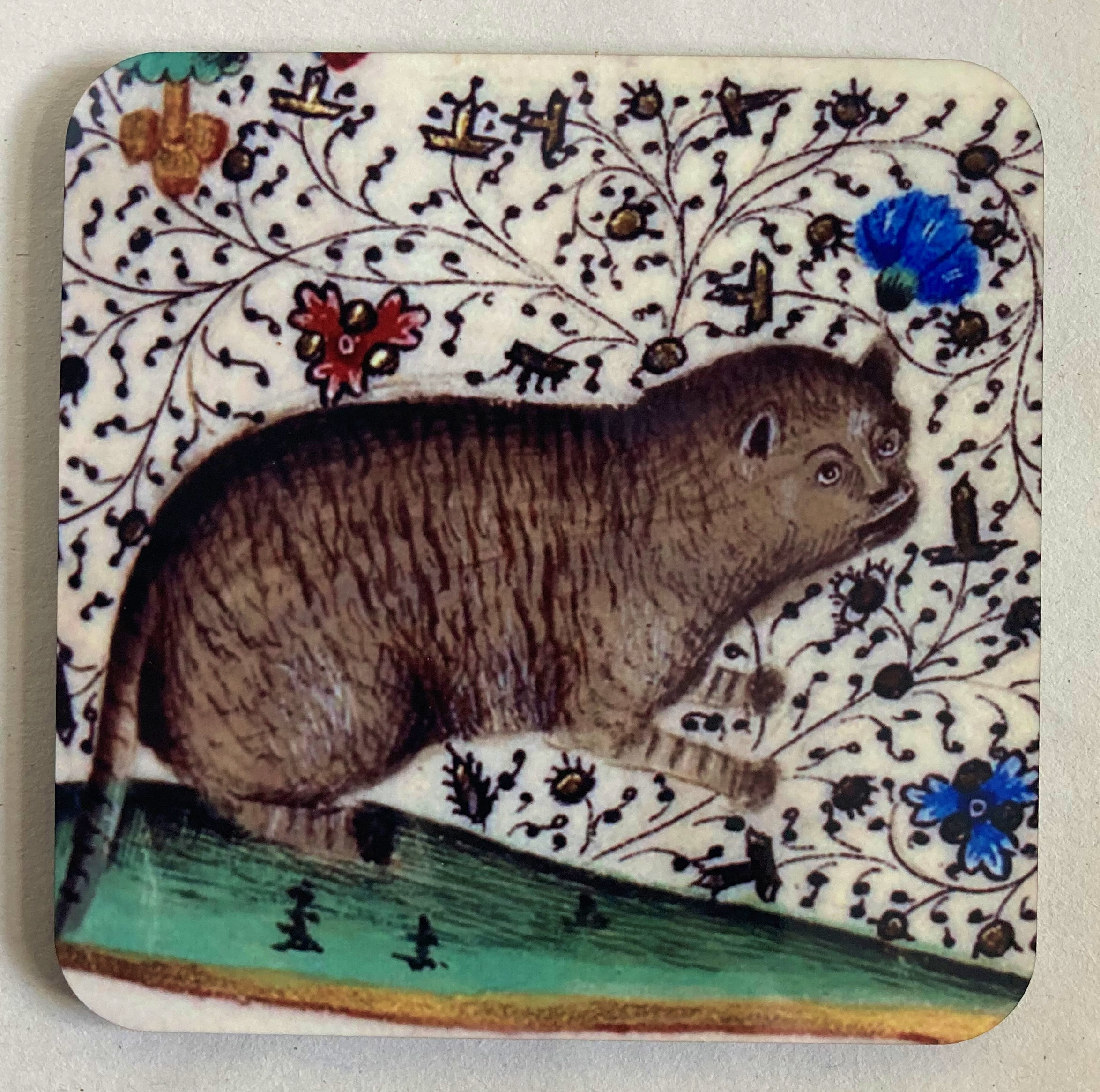 Medieval Cat coasters