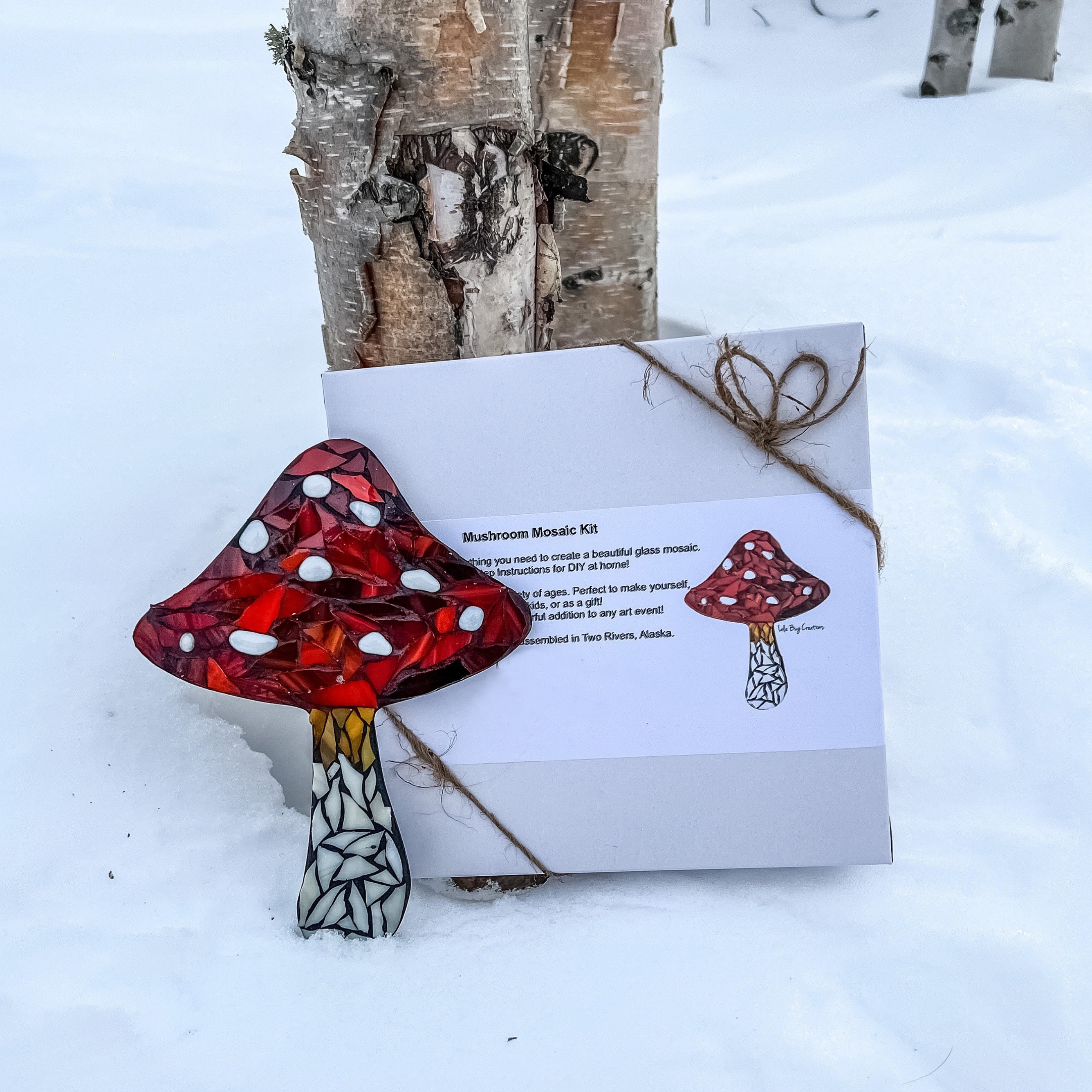 Range Glass Mosaic Decorative Box