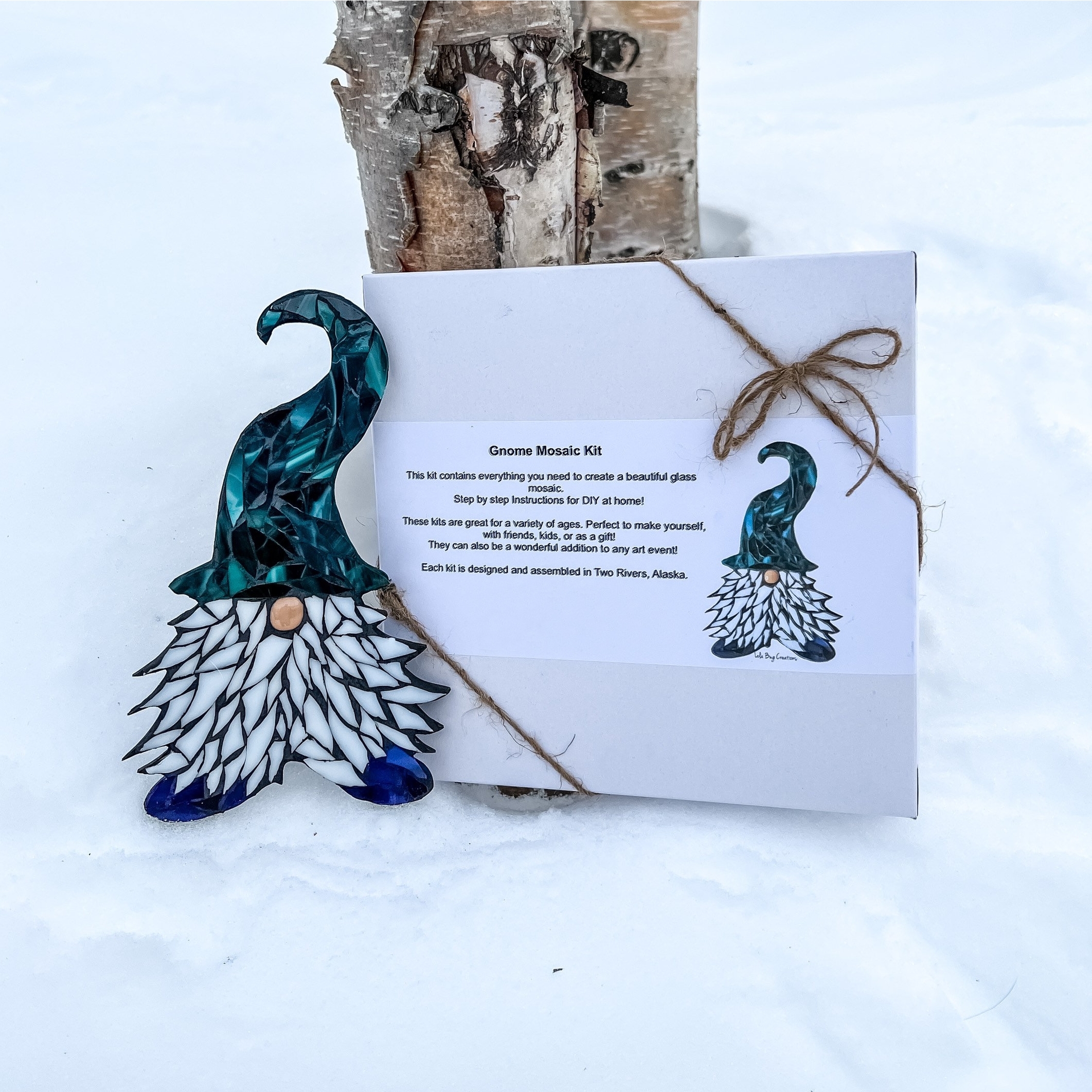 Range Glass Mosaic Decorative Box