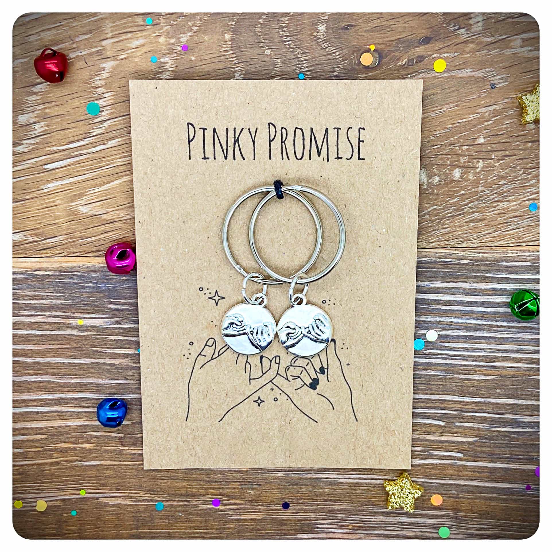 Best Friends Forever Keychain Set