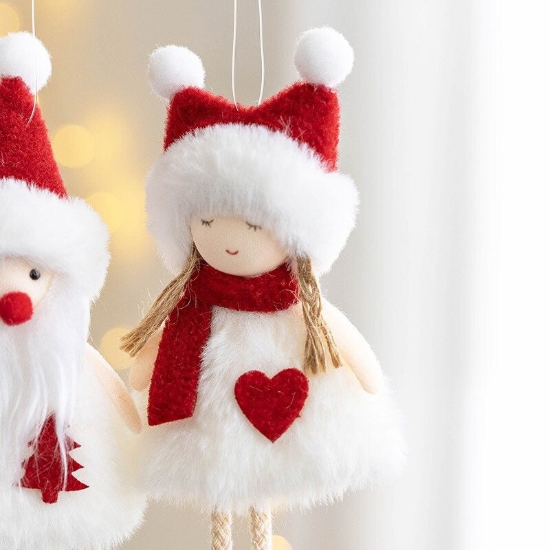 Christmas Angel Doll Ornaments