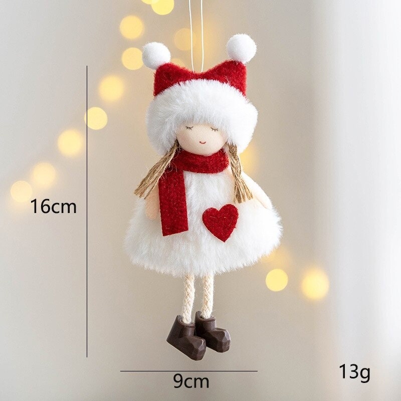 Christmas Angel Doll Ornaments