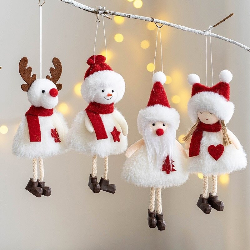 Christmas Angel Doll Ornaments