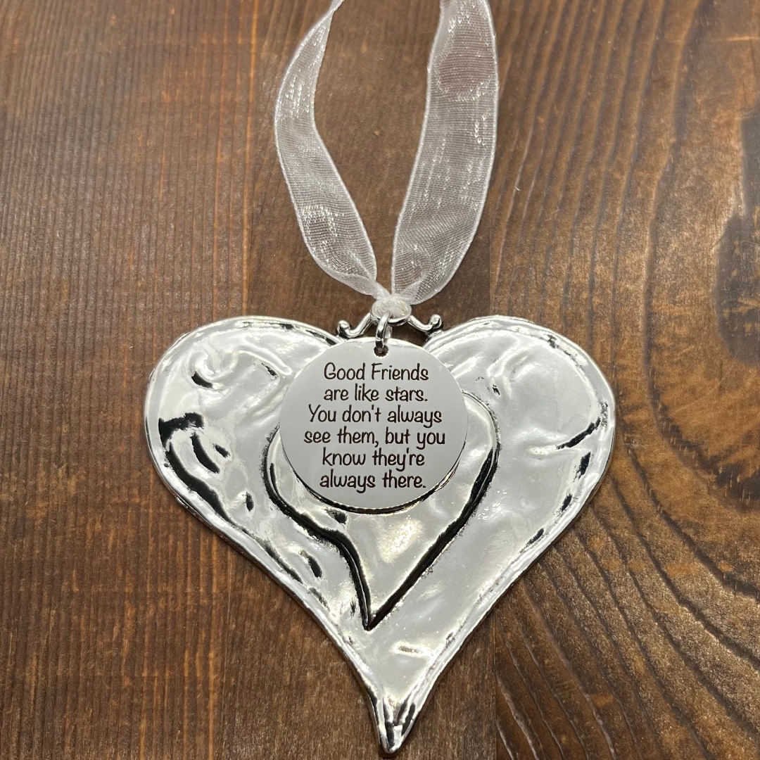 Christmas Ornament Gift - ✨Good Friends Are Like Stars✨