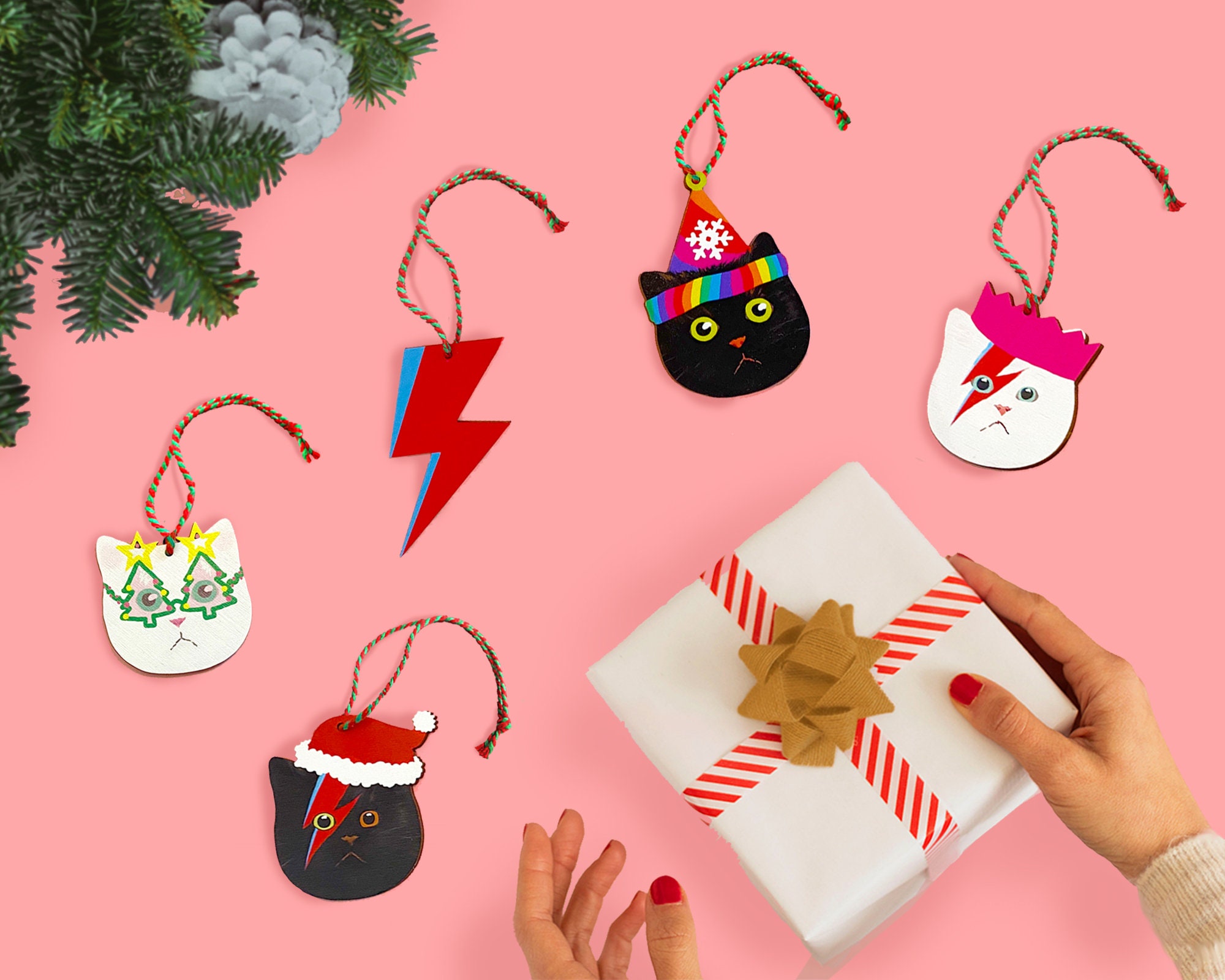 Christmas Tree Decorations for Cat Lovers