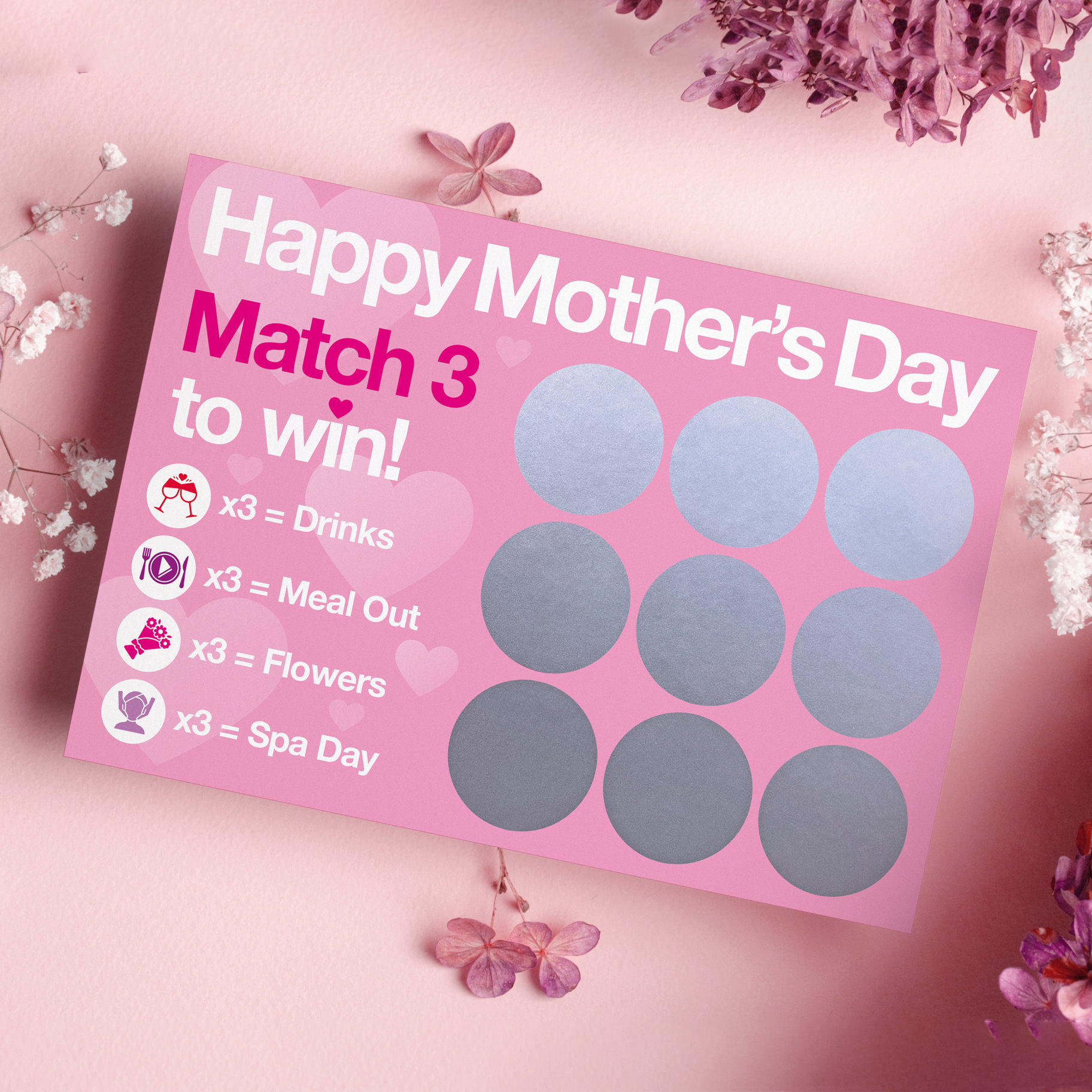 💝Mother's Day Scratch Card
