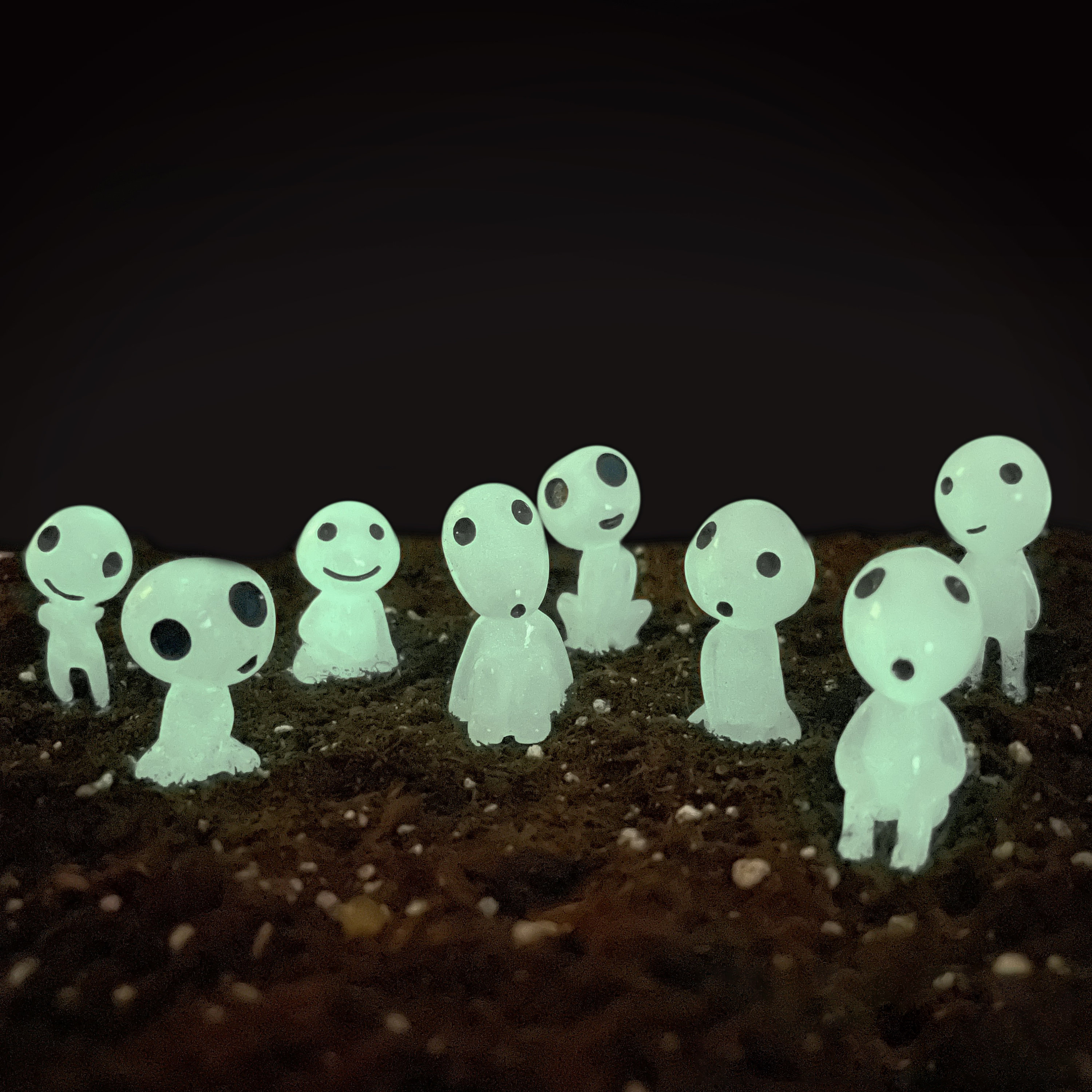 👻Cute Glow in the Dark Plant Accessory🌱