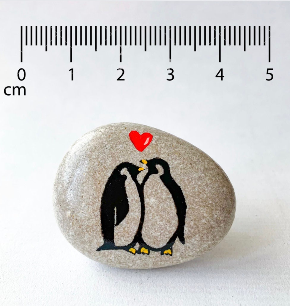 Penguin Pebble - Anniversary Gift For Loved One