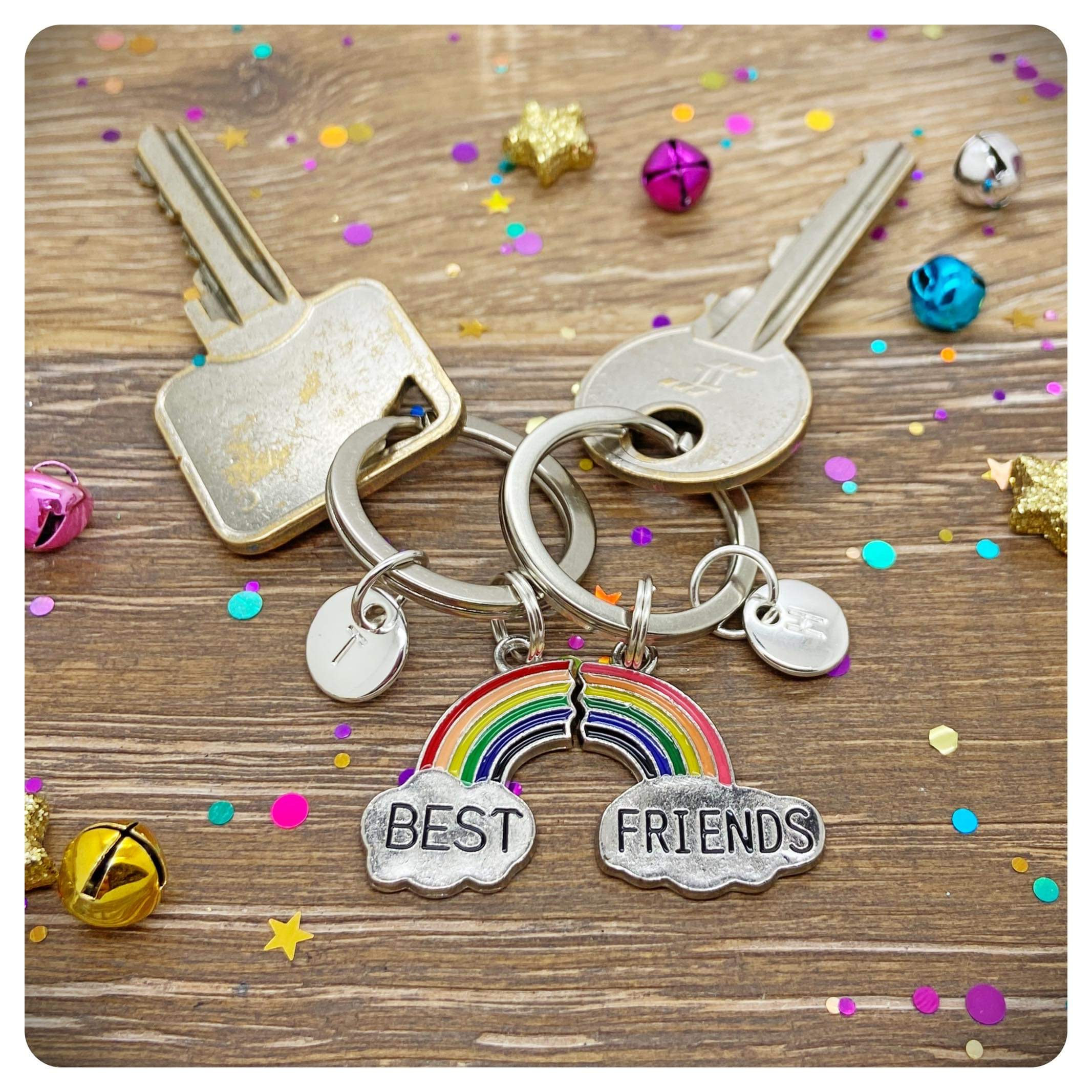 Best Friends Forever Keychain Set