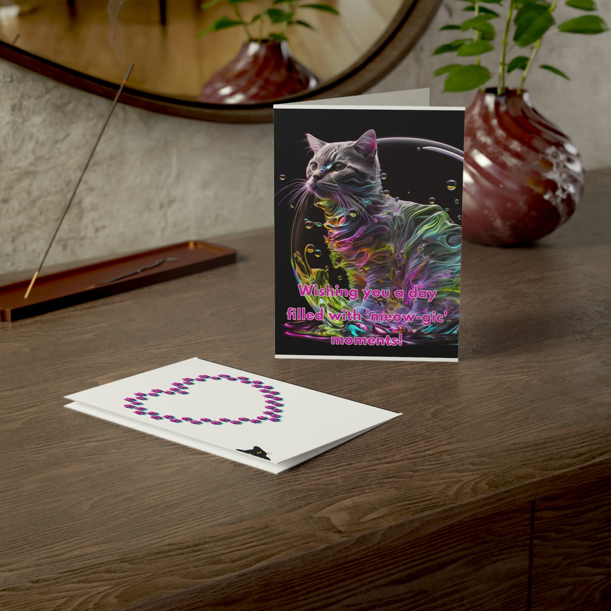 😻Cat Christamas Card