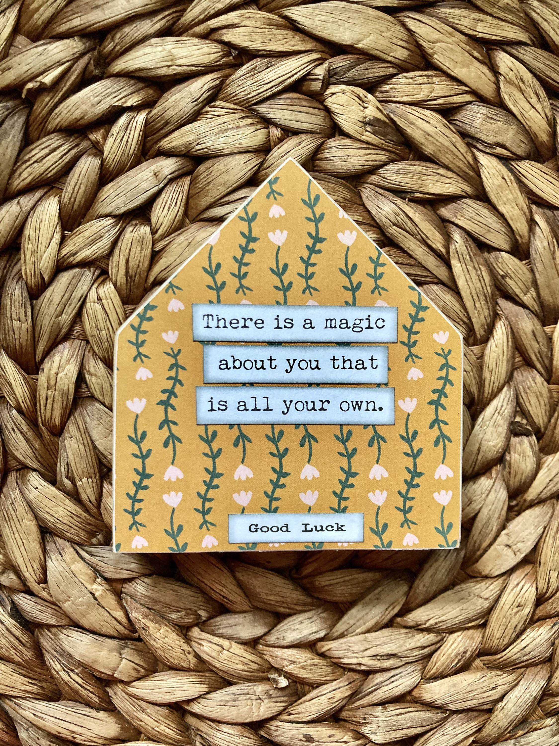 👼INSPIRATIONAL WOOD HOUSE SIGN🎨