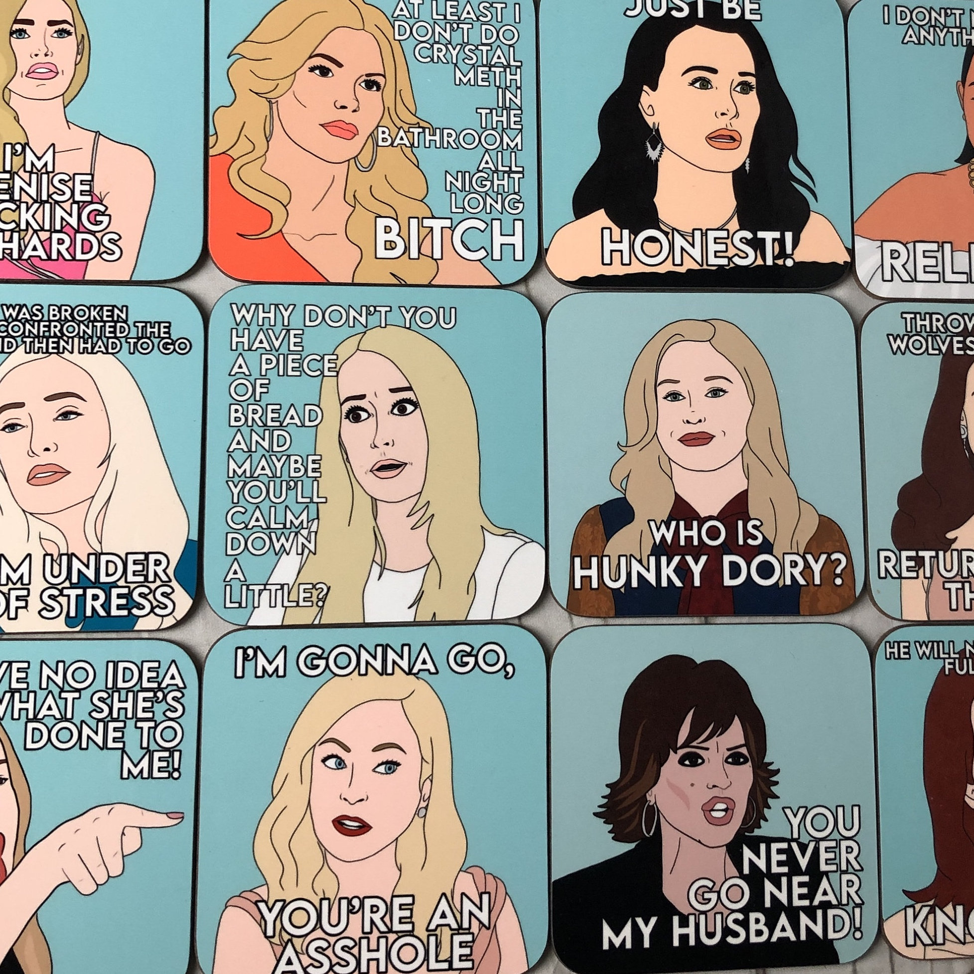 Real Housewives of Beverly Hills Coasters