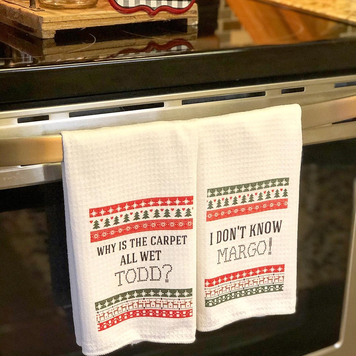 Funny Christmas Vacation Towels