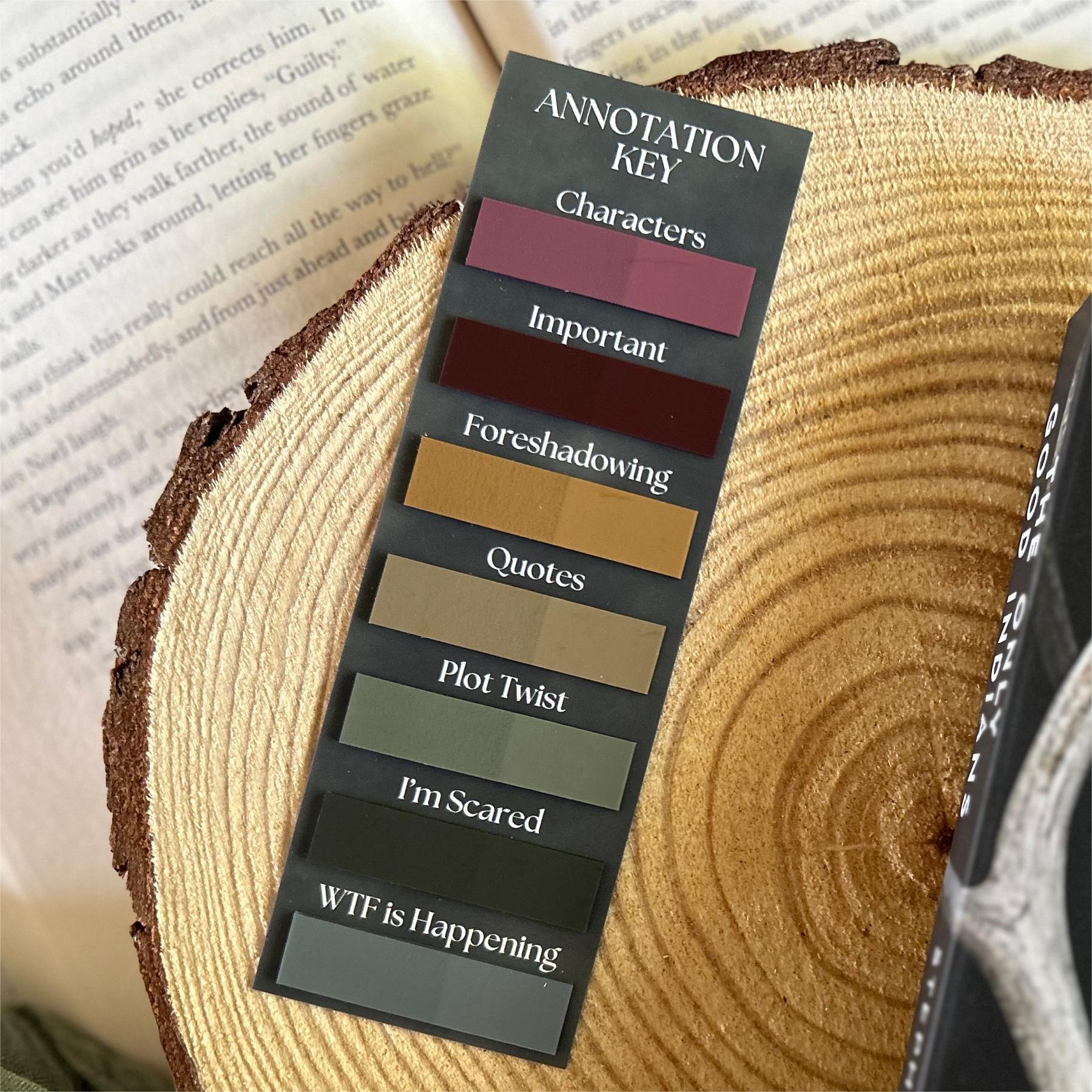 Annotation Bookmark with Tabs