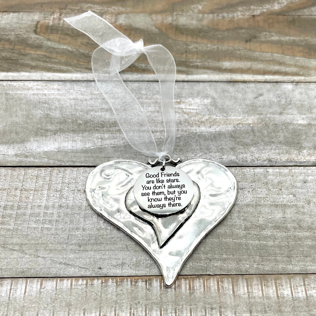 Christmas Ornament Gift - ✨Good Friends Are Like Stars✨