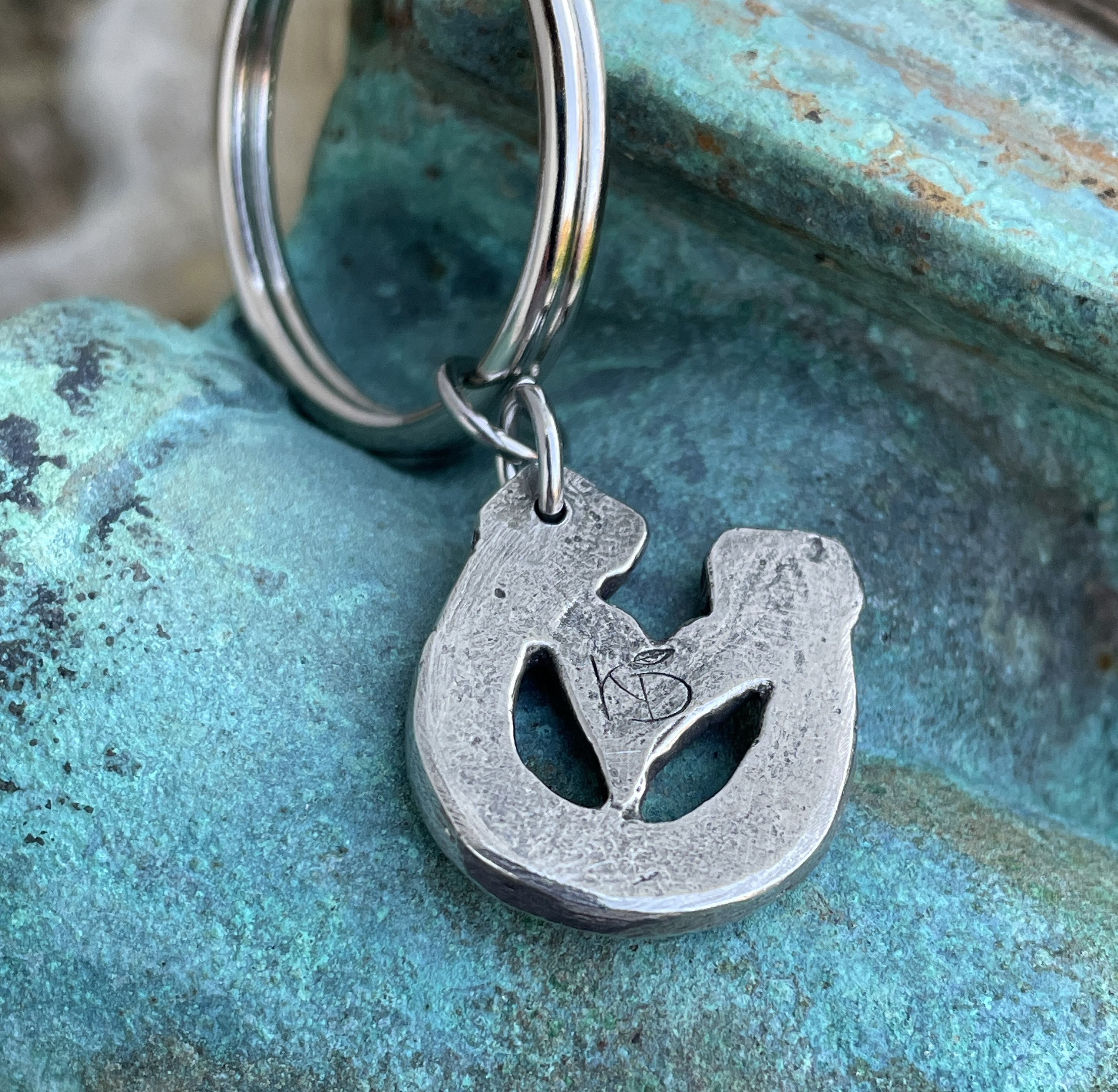 Running Horse Key Ring