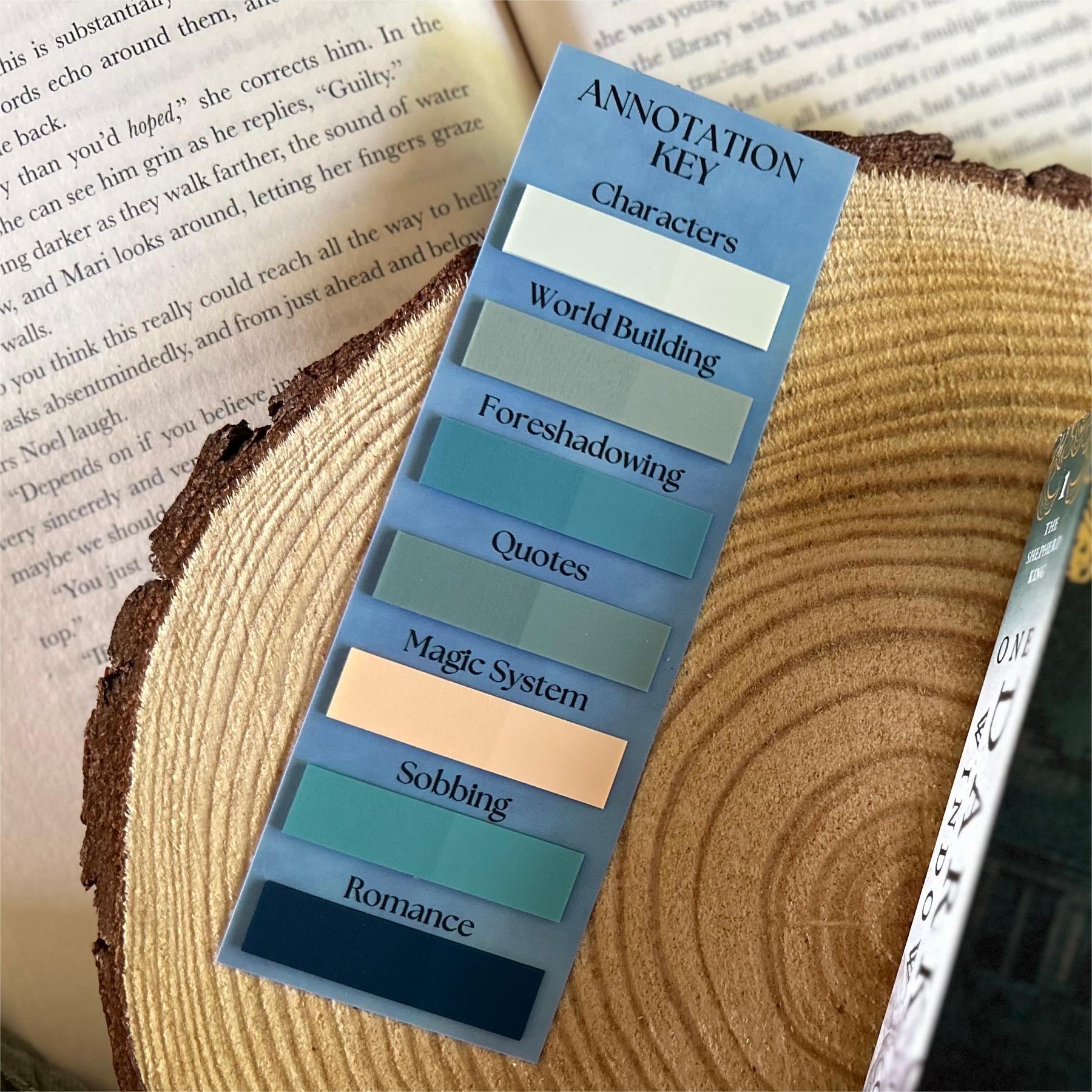 Annotation Bookmark with Tabs